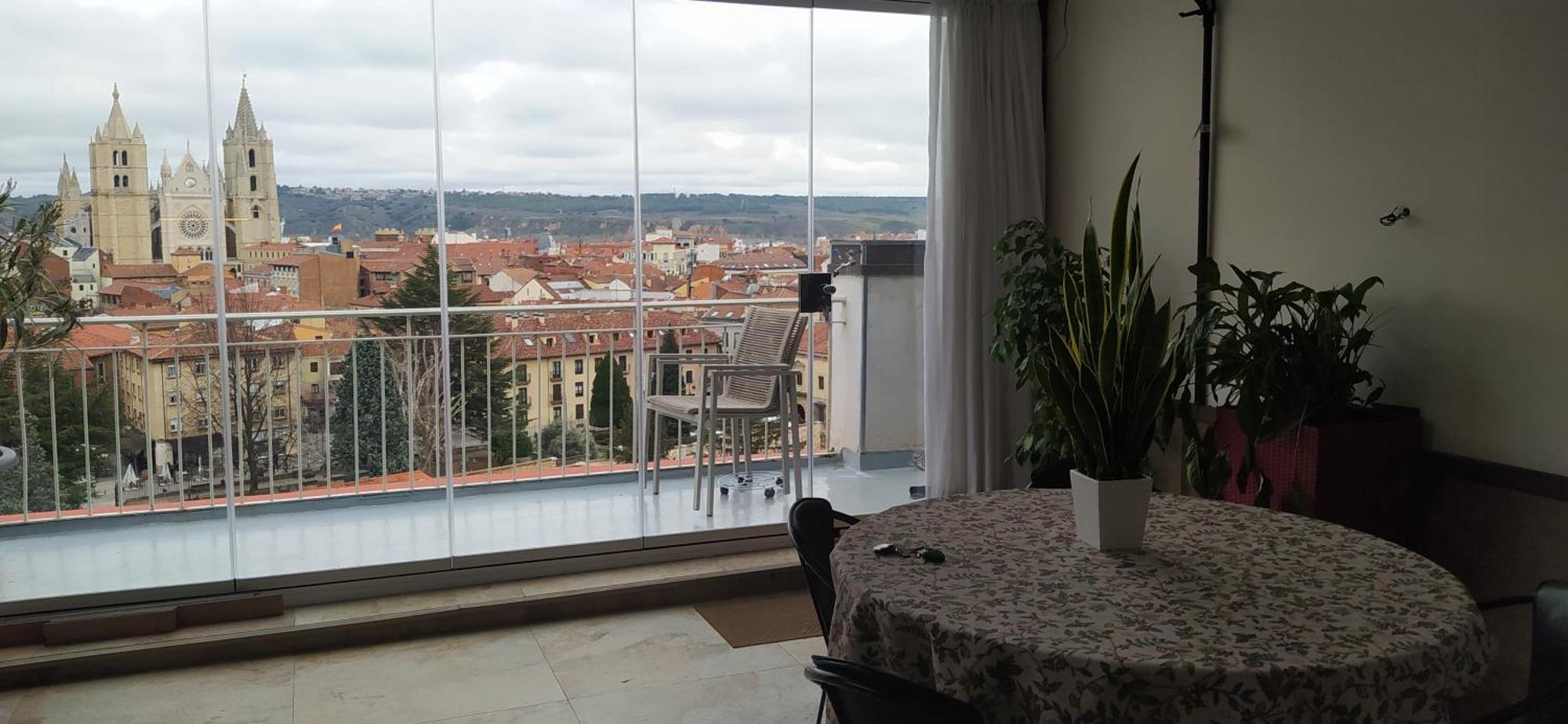 Atico Pleno Centro Parking Apartment Leon Bagian luar foto